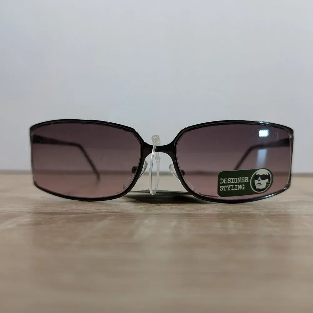 Panama Jack Sunglasses Rectangular Black UV400 Designer Styling
